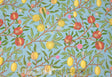 Quilting Cotton Kaffe Fassett x The Original Morris & Co. Floral Fruit Duck Egg