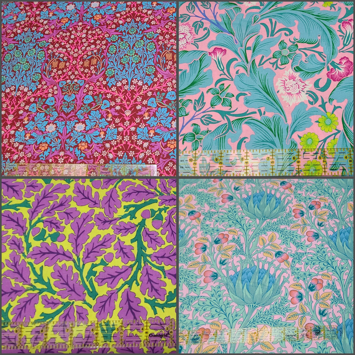 Fat Quarter Bundle Kaffe Morris Free Spirit ORIGINAL MORRIS Co. William Morris Floral