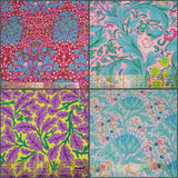 Fat Quarter Bundle Kaffe Morris Free Spirit ORIGINAL MORRIS Co. William Morris Floral