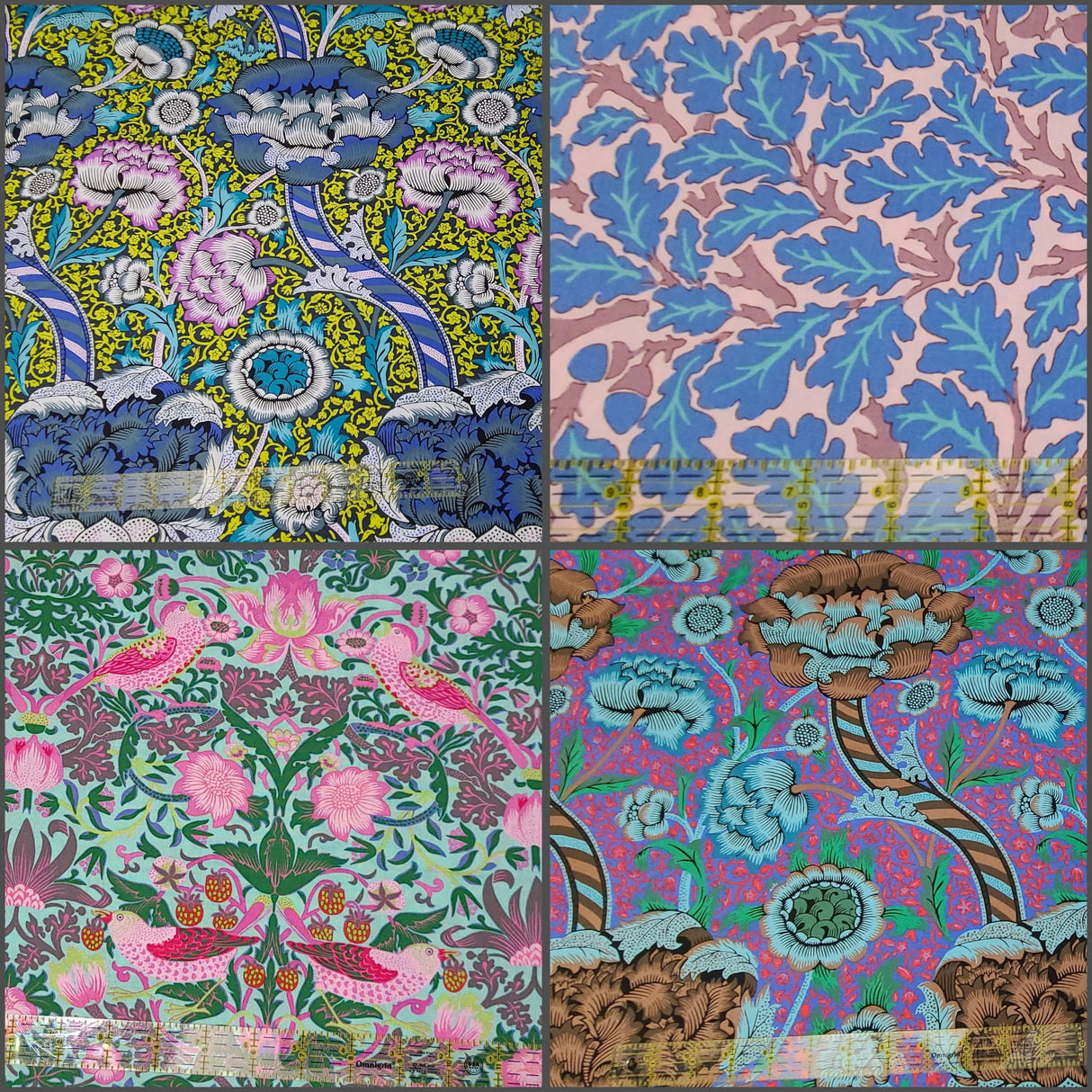 Fat Quarter Bundle Kaffe Morris Free Spirit ORIGINAL MORRIS Co. William Morris Floral