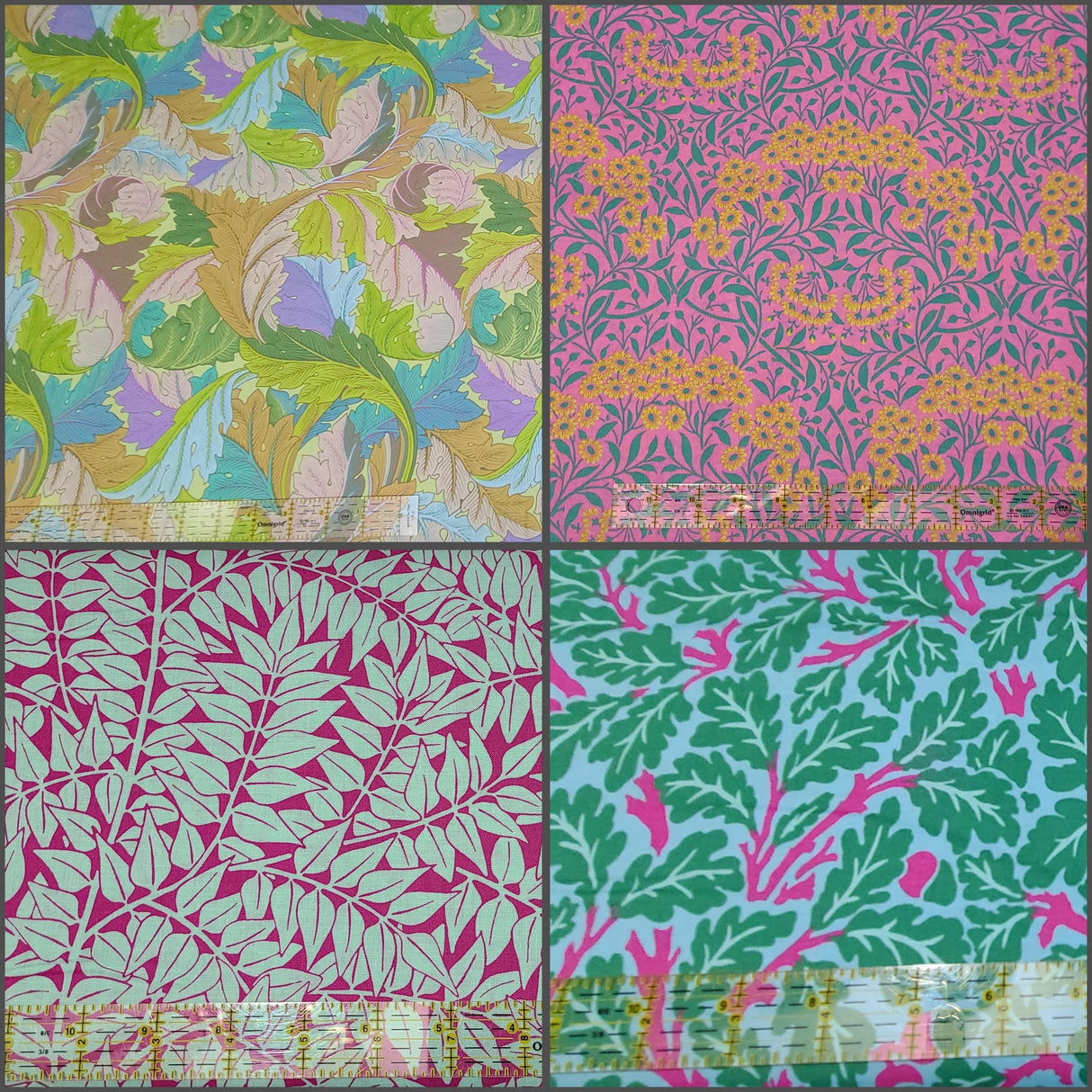 Fat Quarter Bundle Kaffe Morris Free Spirit ORIGINAL MORRIS Co. William Morris Floral