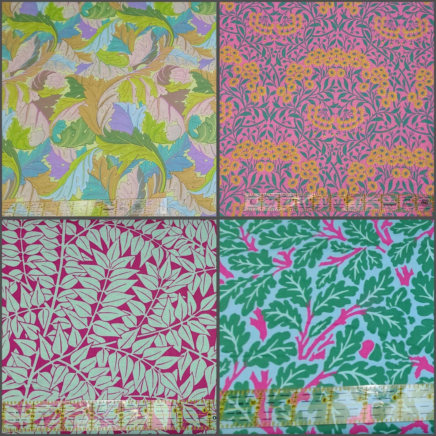 Fat Quarter Bundle Kaffe Morris Free Spirit ORIGINAL MORRIS Co. William Morris Floral