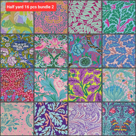 Fat Quarter Bundle Kaffe Morris Free Spirit ORIGINAL MORRIS Co. William Morris Floral