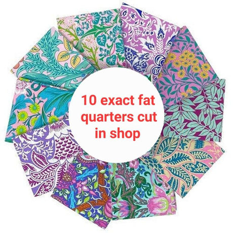 Fat Quarter Bundle Kaffe x Morris & Co. Blush William Morris