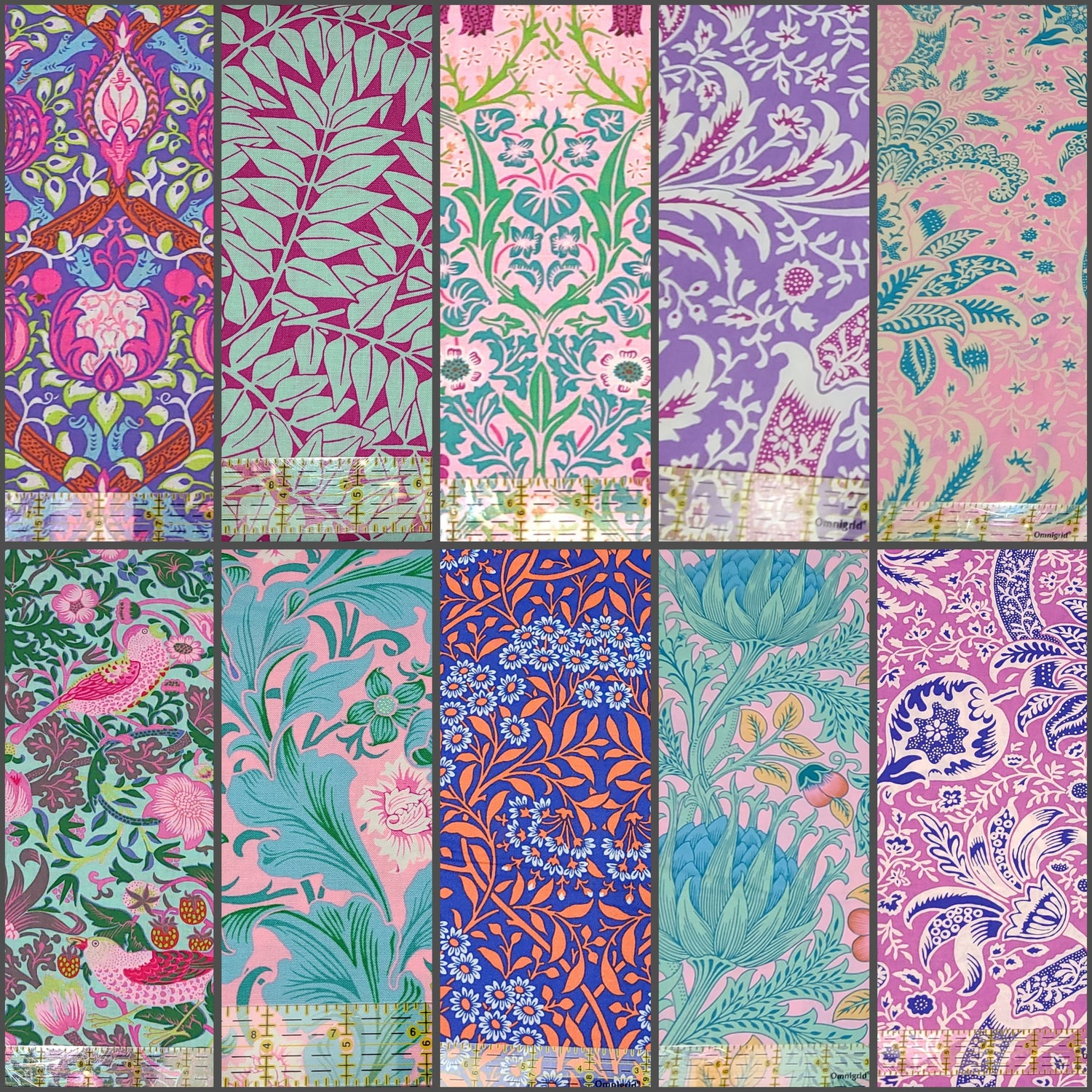 Fat Quarter Bundle Kaffe x Morris & Co. Blush William Morris