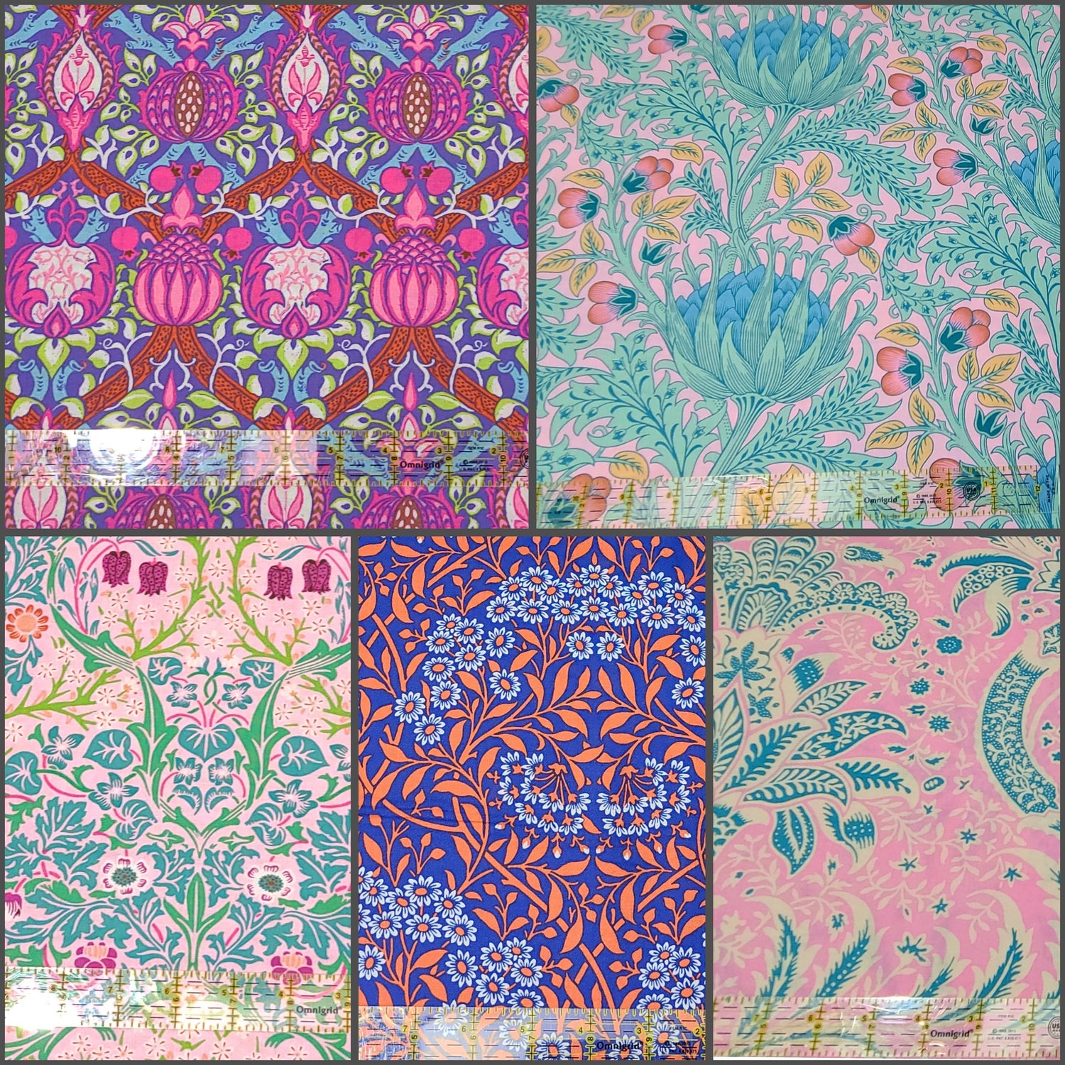 Fat Quarter Bundle Kaffe x Morris & Co. Blush William Morris
