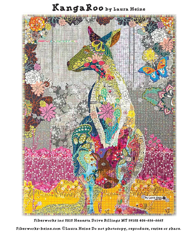 KangaRoo Collage Pattern