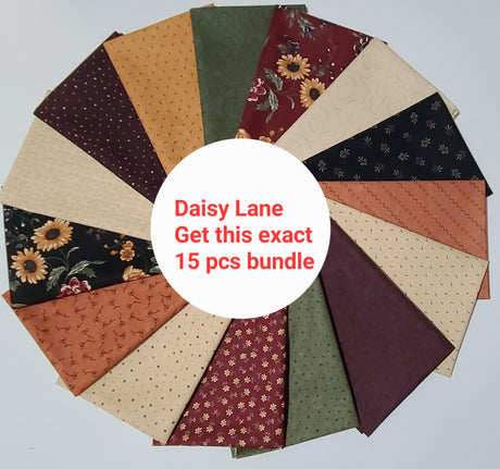 Fat Quarter Bundle Kansas Troubles Daisy Lane Moda