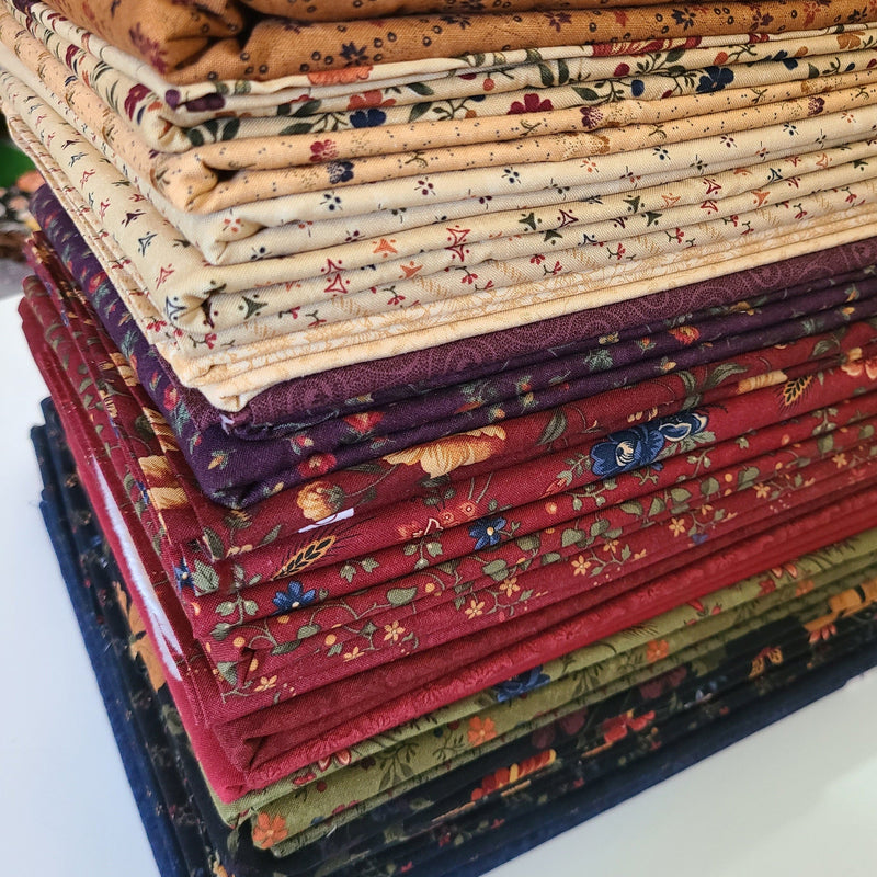 Fat Quarter Bundle Kansas Troubles by Moda Floral Quilting Cotton Pre-Cut