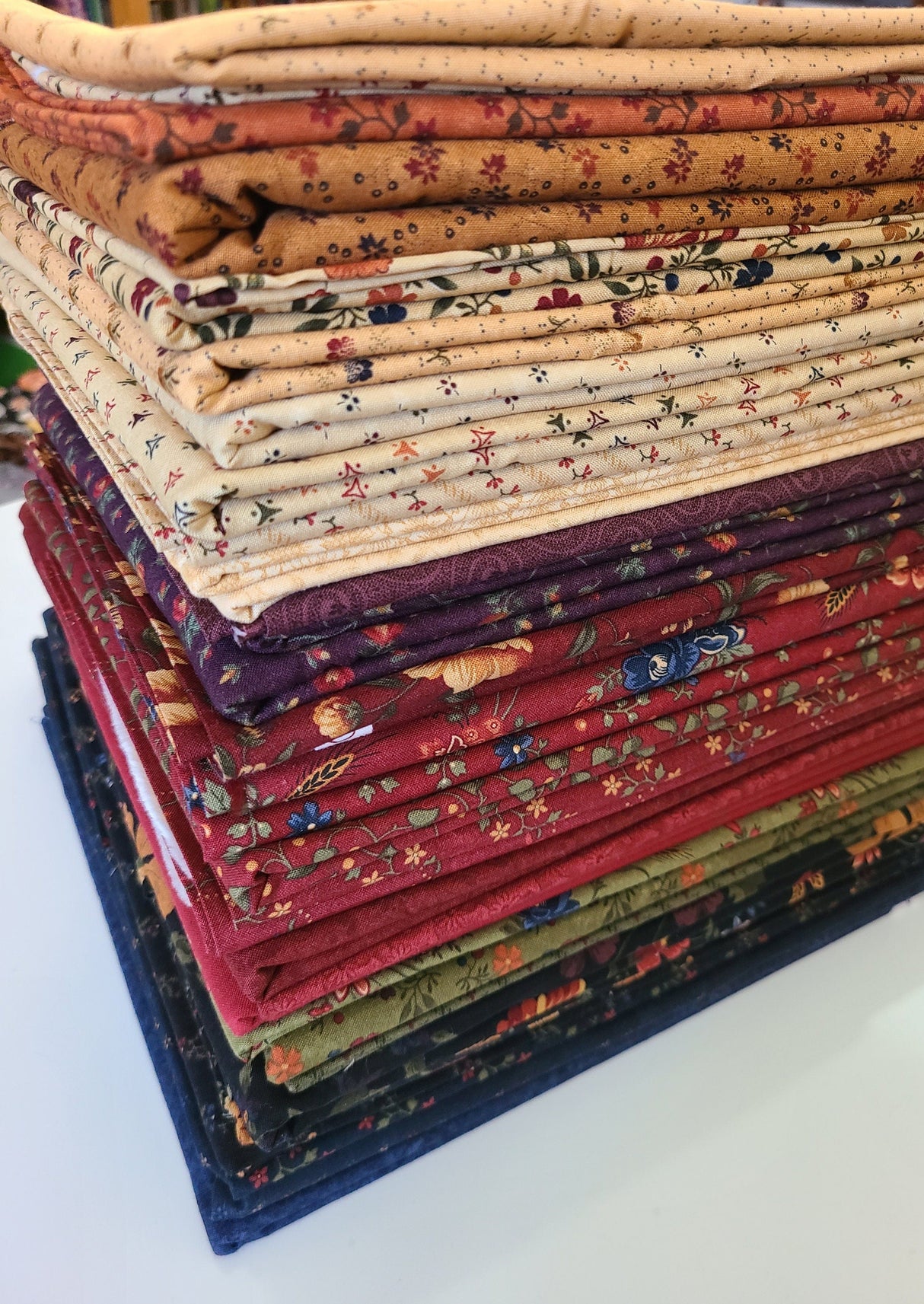 Fat Quarter Bundle Kansas Troubles by Moda Floral Quilting Cotton Pre-Cut