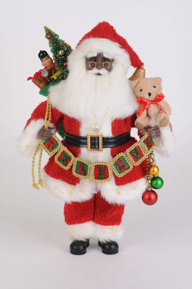17" Karen Didion Believe in Santa