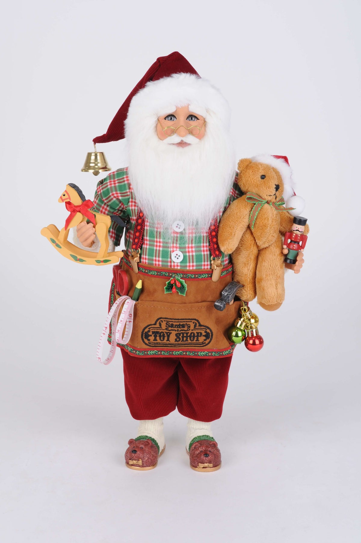 17" Karen Didion Toymaker Santa