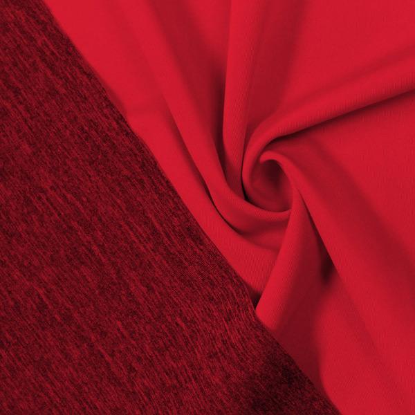Karma Double Sided Heather Spandex Fabric - 4-Way Stretch, Heathered, 56/58" Width (1 Yard)