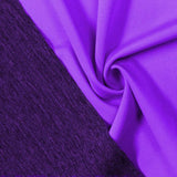 Karma Double Sided Heather Spandex Fabric - 4-Way Stretch, Heathered, 56/58" Width (1 Yard)