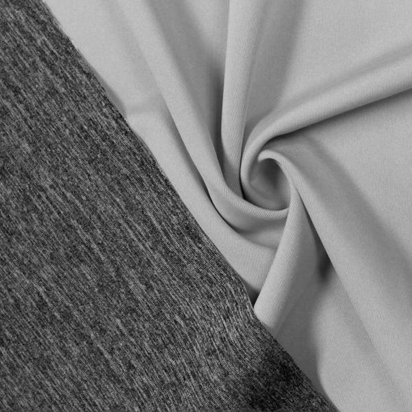 Heather Spandex Double-Sided Solid