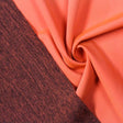 Karma Double Sided Heather Spandex Fabric - 4-Way Stretch, Heathered, 56/58" Width (1 Yard)