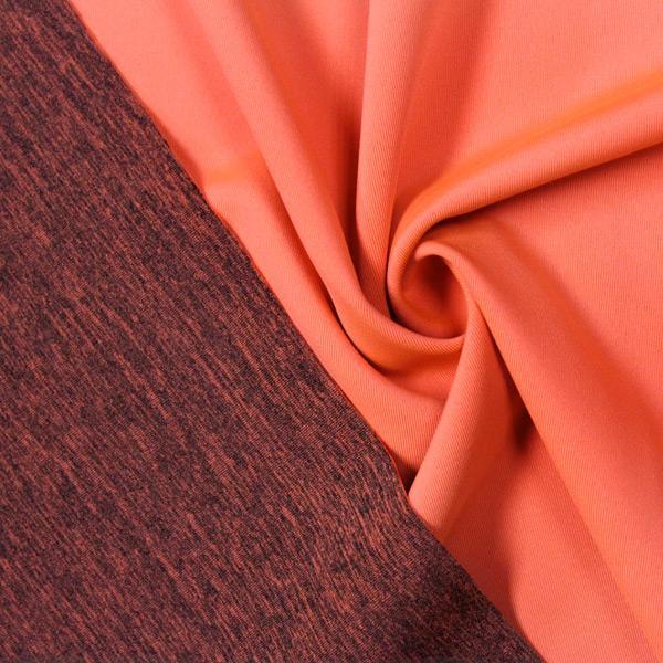 Karma Double Sided Heather Spandex Fabric - 4-Way Stretch, Heathered, 56/58" Width (1 Yard)