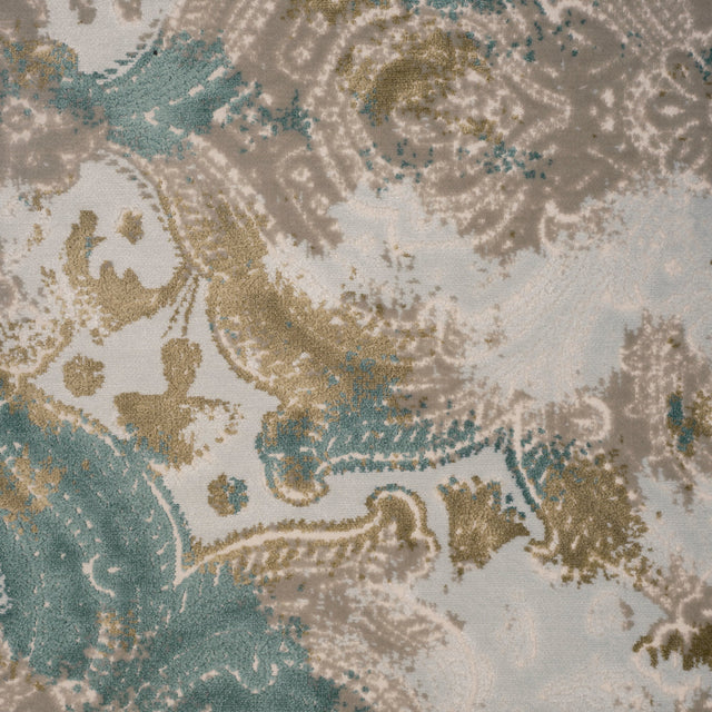 Cut Velvet Upholstery Fabric Kashmir by the Yard