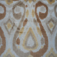 Cut Velvet Upholstery Fabric Kasuri Teardrop Design