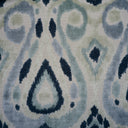 Cut Velvet Upholstery Fabric Kasuri Teardrop Design