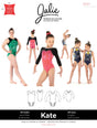 Sewing Pattern Kate Gymnastics Leotards by Jalie