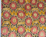 Cut Velvet Upholstery Fabric Kaya Ikat Effect