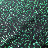 Glitzy Sequins Polyester Spandex Fabric - Multiple Colors, Round Sequins, 58/60" Width, 200 GSM (1 Yard)