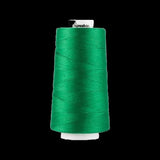 6000 Yard Sewing Thread Spun Polyester Fabric - All Purpose Overlock Cone, Baby Blue, 6000 Yards