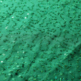 Glitzy Sequins Polyester Spandex Fabric - Multiple Colors, Round Sequins, 58/60" Width, 200 GSM (1 Yard)