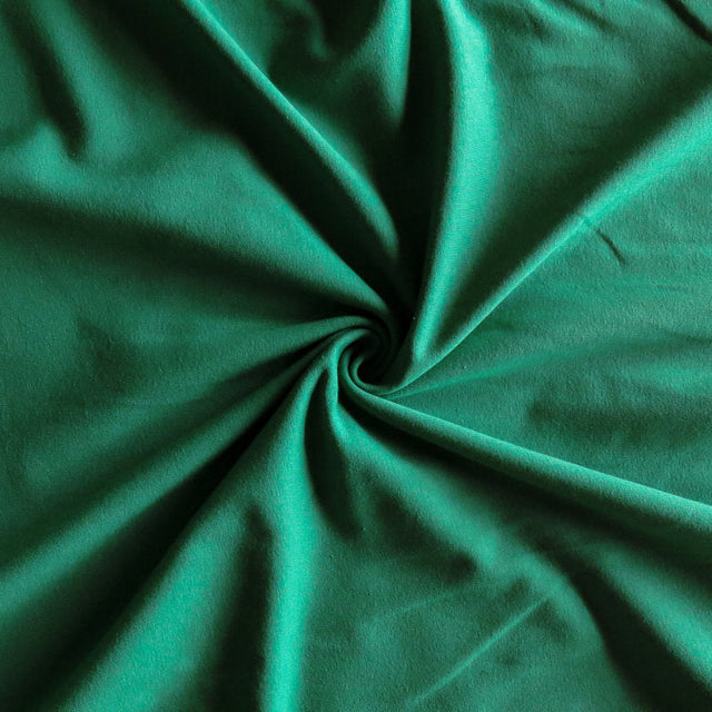 Cotton Lycra Jersey Knit Fabric Kelly Green