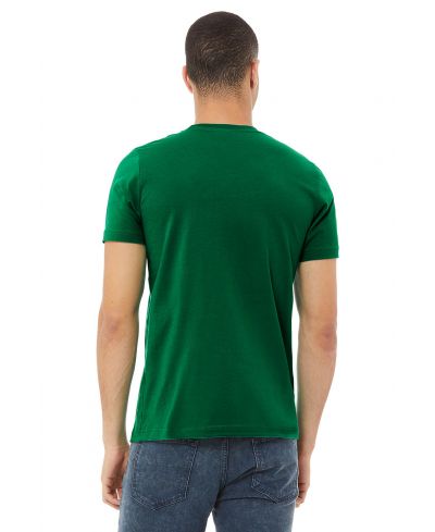 Bella Canvas 3001 Airlume Combed And Ring-Spun Cotton Fabric - Kelly, Unisex Crewneck T-Shirt (1 Piece)