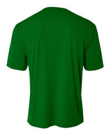 A4 NB3142 Youth Cooling Performance Crew Micro Poly Interlock Fabric - Kelly, 44+ UPF, Moisture Wicking (1 Piece)