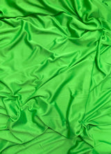 Stretch Lining Polyester Fabric - Kelly Green, Matte Soft, 60" Width (1 Yard)