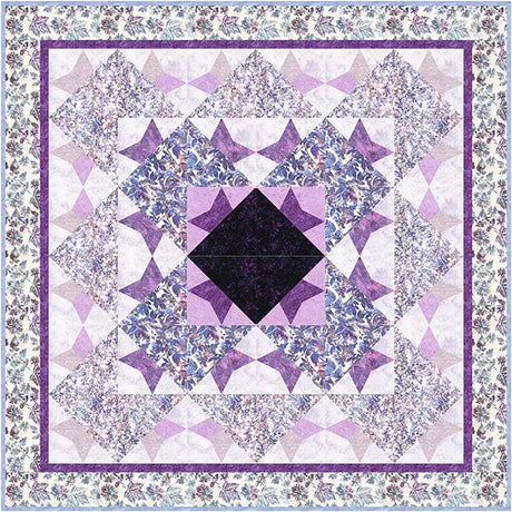 Cotton Foundation Piecing Panel Amethyst 58 x 58