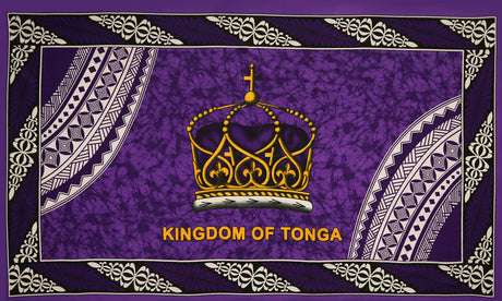 Polyester Tupenu Sarong Kingdom of Tonga Crown