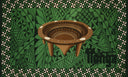 Polyester Sarong Kingdom of Tonga Kava Bowl Border