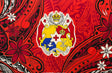 Polyester Sarong Kingdom of Tonga Seal Tiare