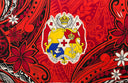 Polyester Sarong Kingdom of Tonga Seal Tiare