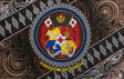 Polyester Sarong Kingdom of Tonga Seal Tribal