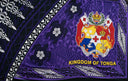 Polyester Sarong Kingdom of Tonga Seal Turtle Plumeria