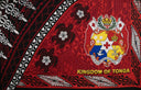 Polyester Sarong Kingdom of Tonga Seal Turtle Plumeria