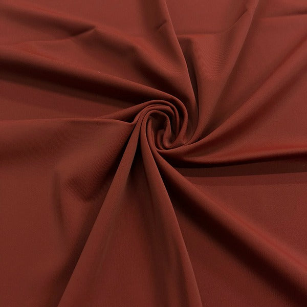 Swim Knit Nylon Spandex Paprika Matte Solid UPF 50+