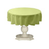 Tablecloth Dull Bridal Satin Fabric - Solid Color, 58" Round (1 Piece)
