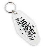 UV DTF Decal - Know Your Worth (4 Decals 2")