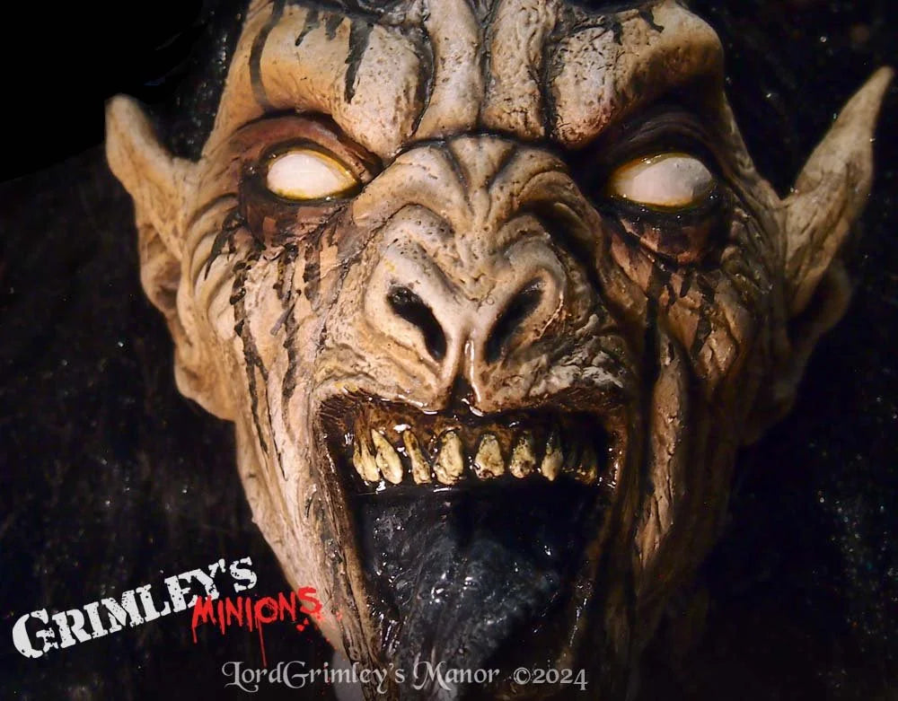 Krampus Night Black Variant - Krampusnacht - Half Mask