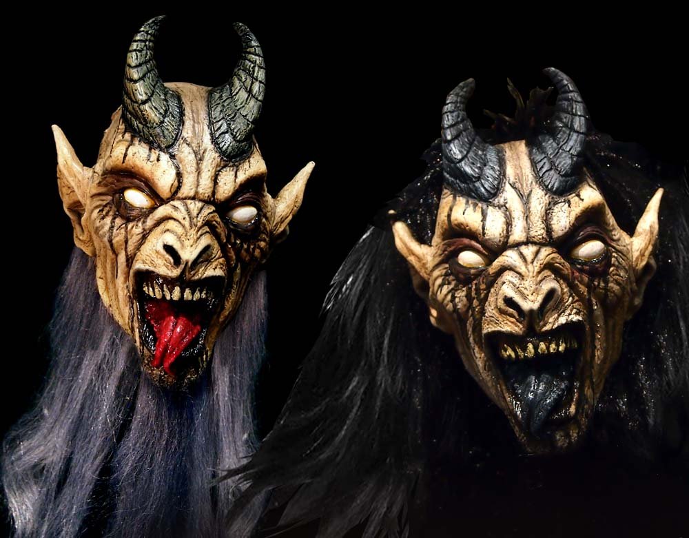 Krampus Night Set - Krampusnacht - Half Mask