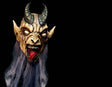 Krampus Night White Variant - Krampusnacht - Half Mask