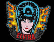 Elvira Tattoo Flames - Enamel Pin