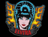 Elvira Tattoo Flames - Enamel Pin