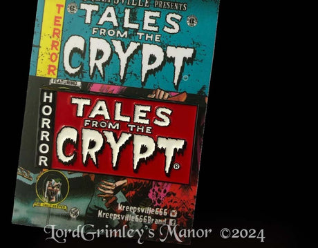 Tales From The Crypt Logo - Enamel Pin